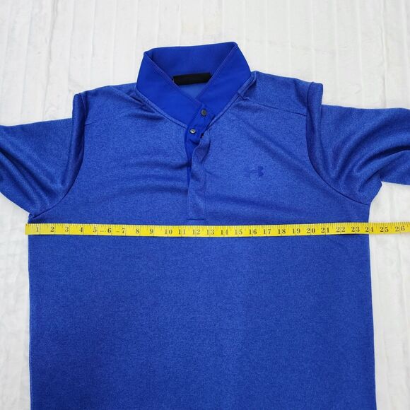 Under Armour Men's XGolf Blue Sweater Snap Button Size XL - Picture 9 of 12